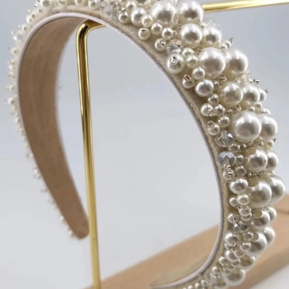NEW Faux Pearl Decor Headband 🔥🔥